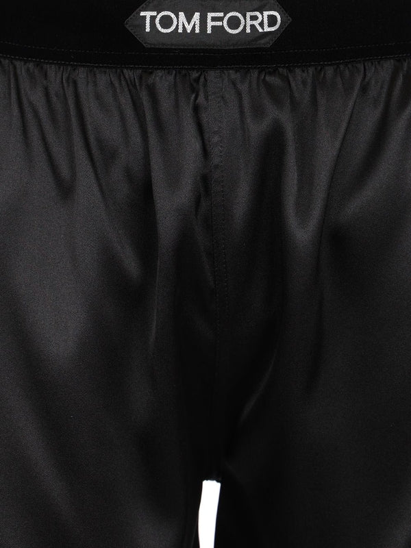 Silk Satin Boxer Shorts - Image 4