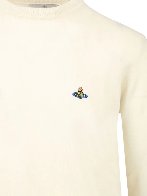 ALEX Embroidered Logo Wool Cashmere Knit - Image 4