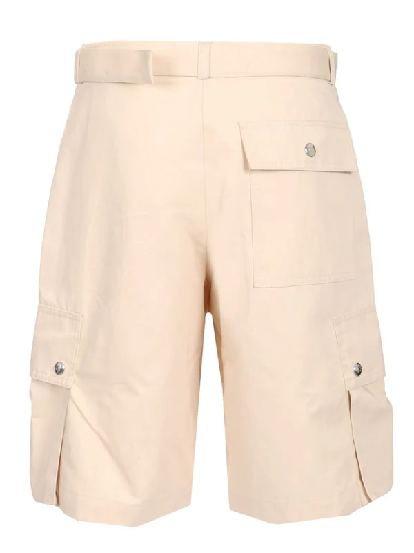 Belted Cargo Bermuda Shorts - Image 2