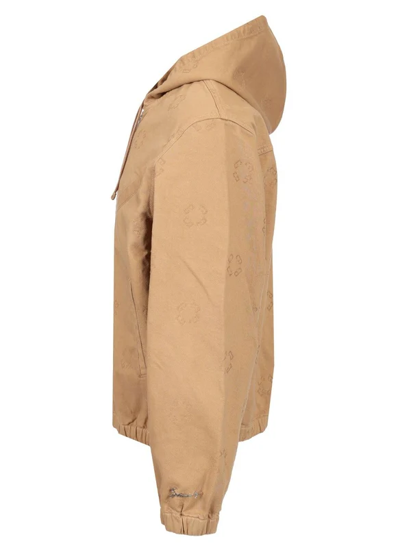 Monogram 72 Hooded Denim Jacket - Image 3