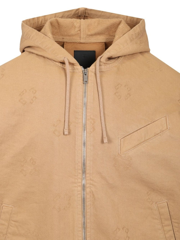 Monogram 72 Hooded Denim Jacket - Image 4