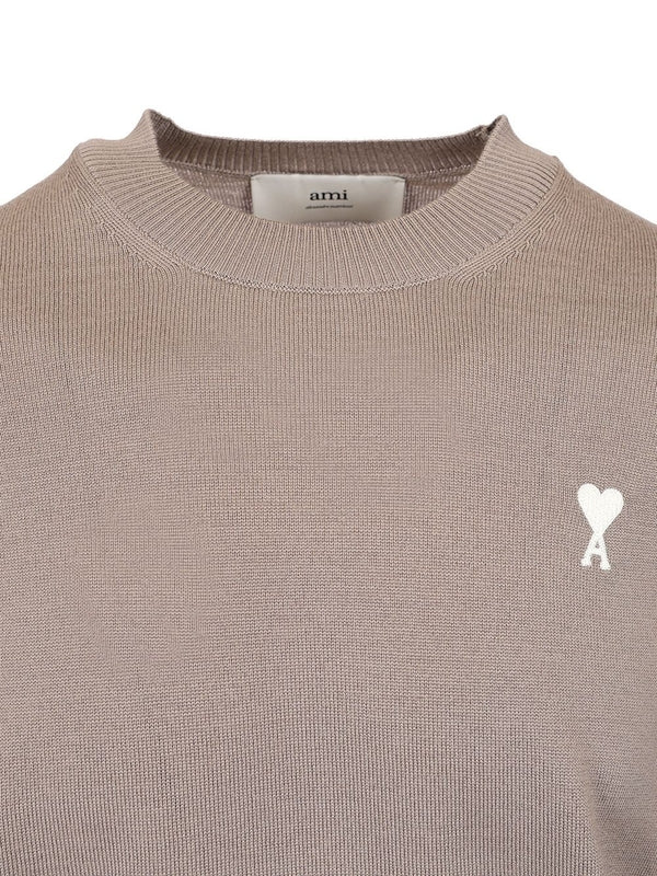 Embroidered Logo Wool Sweater - Image 3