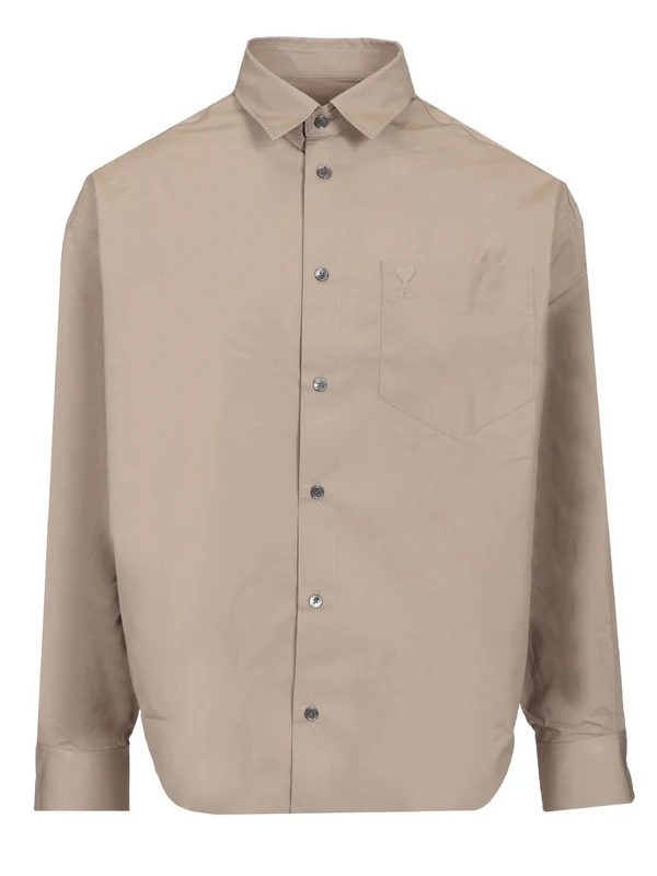 Embroidered Logo Cotton Shirt - Image 5