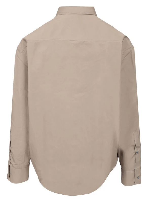Embroidered Logo Cotton Shirt - Image 6