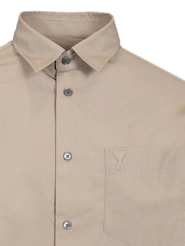 Embroidered Logo Cotton Shirt - Image 7