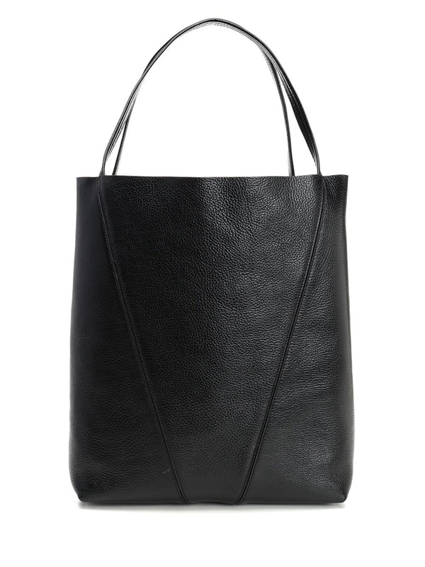 SPIN Chain-Embellished Large Leather Tote Bag - Image 3