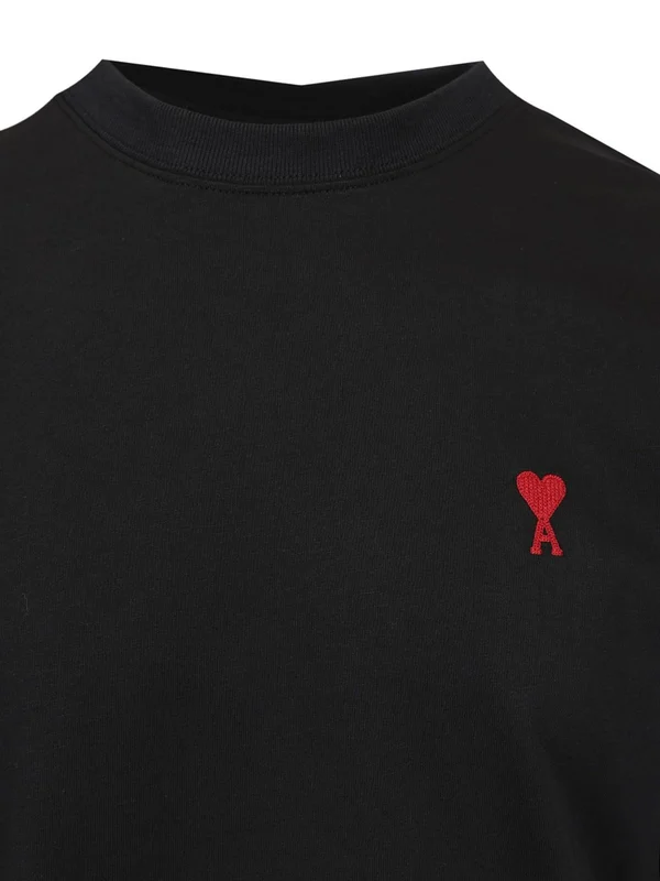 Embroidered Logo Cotton Short-sleeve T-shirt - Image 3