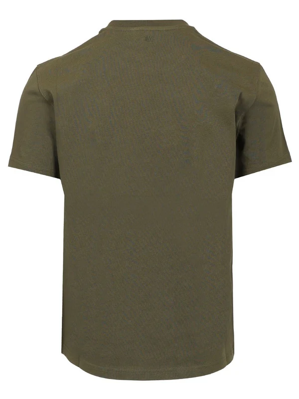 Embroidered Logo Cotton Short-sleeve T-shirt - Image 2