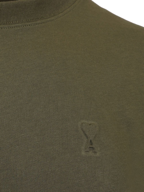 Embroidered Logo Cotton Short-sleeve T-shirt - Image 3