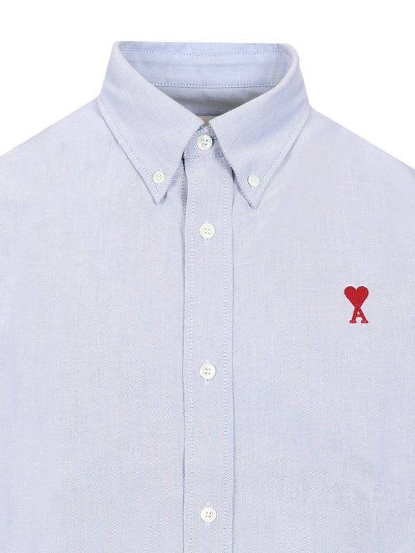 Embroidered Logo Boxy Short-sleeve Shirt - Image 3