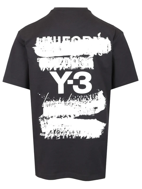 Back Printed Short Sleeve T-Shirt - Image 2