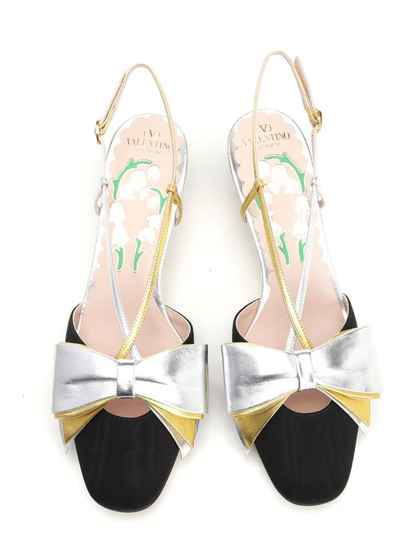 BOWOW Leather Sandal Heels - Image 5