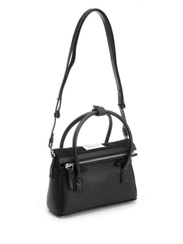 5AC EAST WEST Small Leather Tote Bag - Image 2