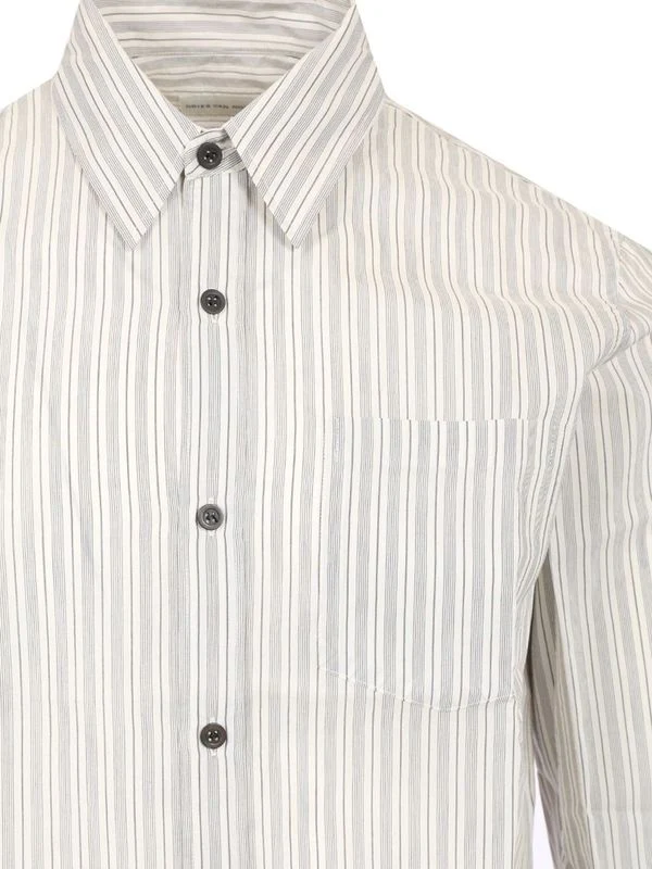 Patch Pocket Stripe Shirt - Image 3