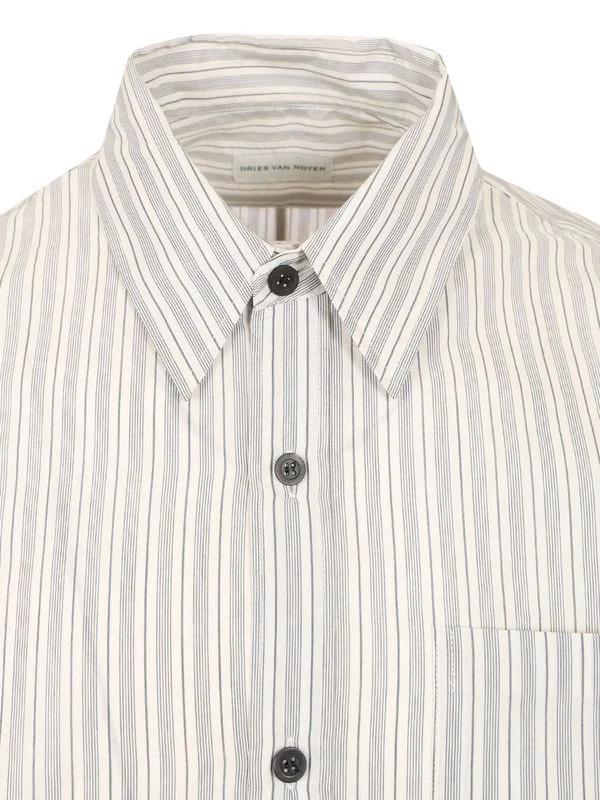 Patch Pocket Stripe Shirt - Image 4