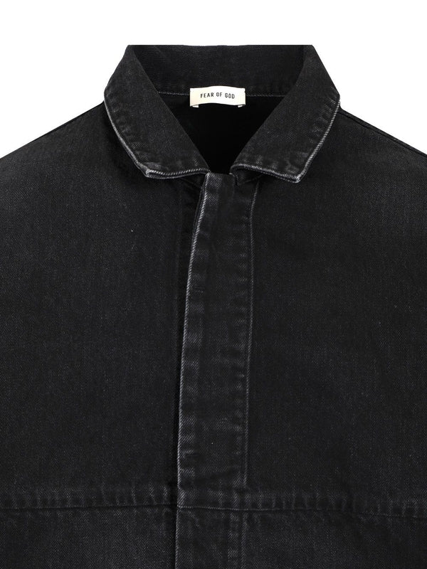 Denim Trucker Jacket - Image 4