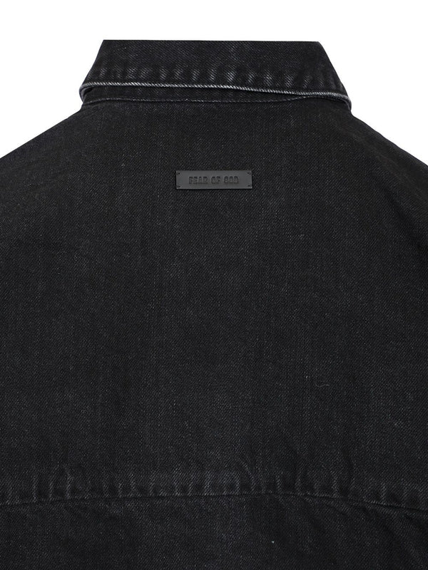 Denim Trucker Jacket - Image 5