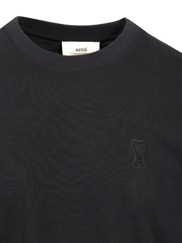 Embroidered Logo Cotton Short-sleeve T-shirt - Image 3