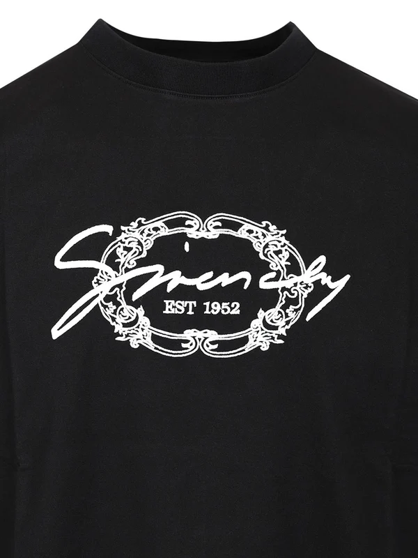 Embroidered Logo Cotton Short-Sleeve T-Shirt - Image 3