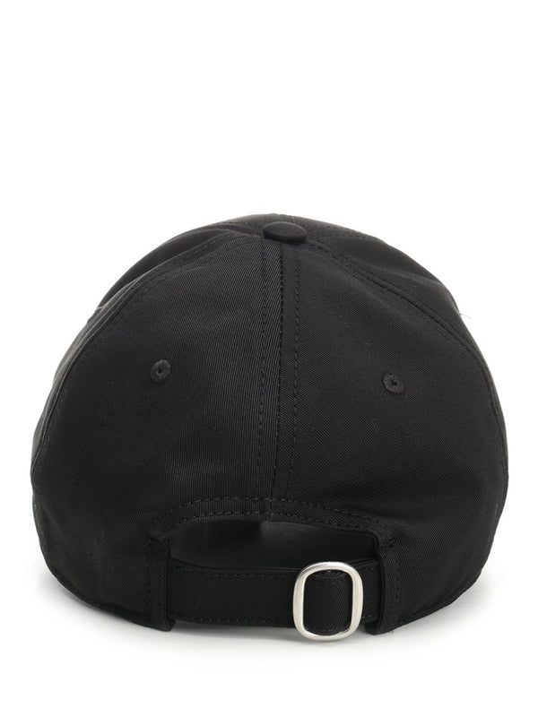Arrow Embroidered Logo Cotton Baseball Cap - Image 3