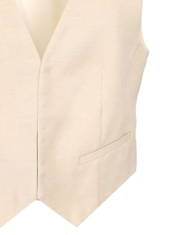 V-neck Wool Viscose Vest - Image 4