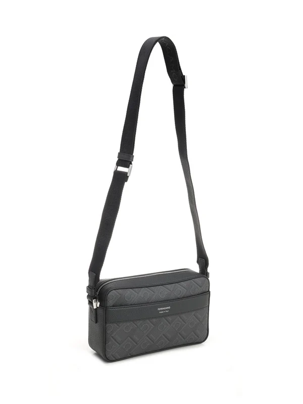 Monogram Leather Shoulder Bag - Image 2