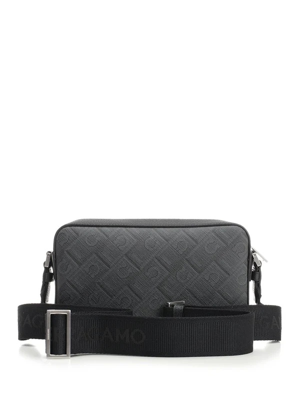Monogram Leather Shoulder Bag - Image 3