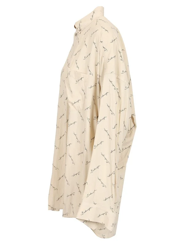 All-Over Logo Cocoon Shirt - Image 3