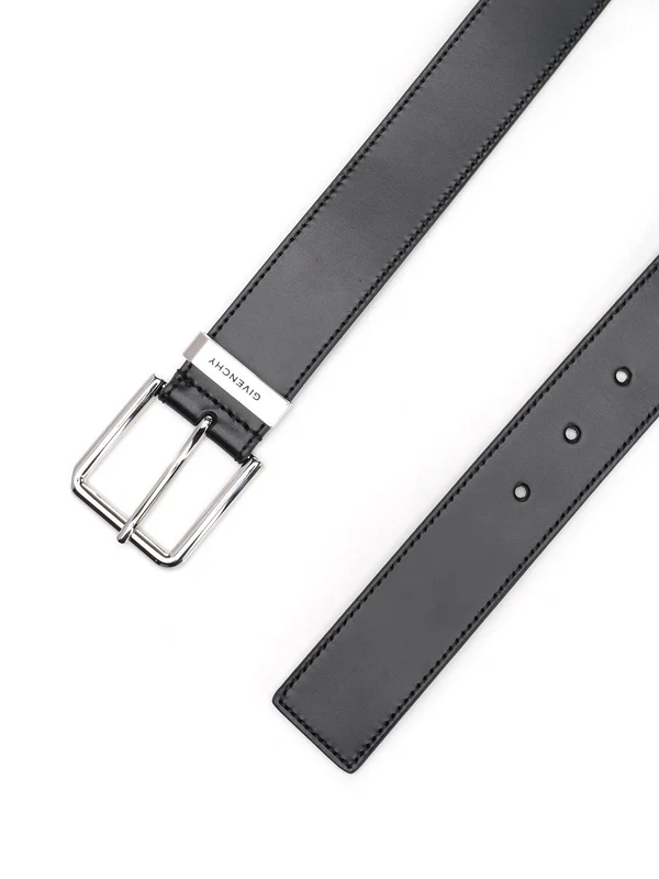 GENTLEMAN Metal Buckle Leather Belt - Image 2