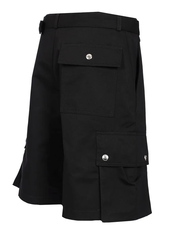 Belted Cargo Bermuda Shorts - Image 4