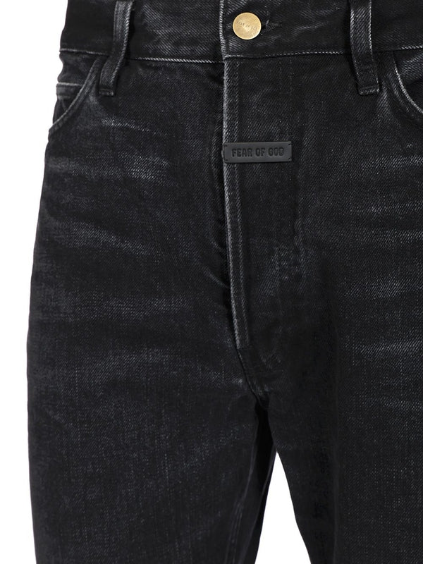 Classic 5-Pocket Denim Pants - Image 4