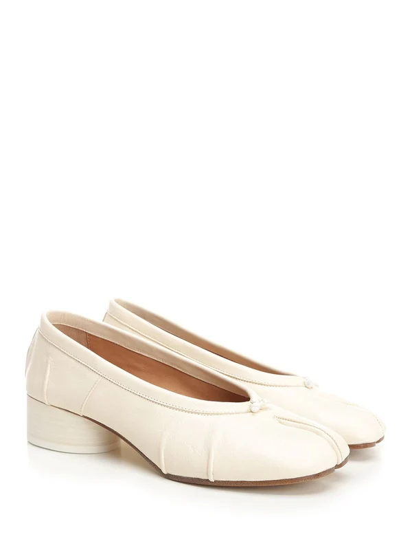 Tabi Leather Flat Shoes - Image 2