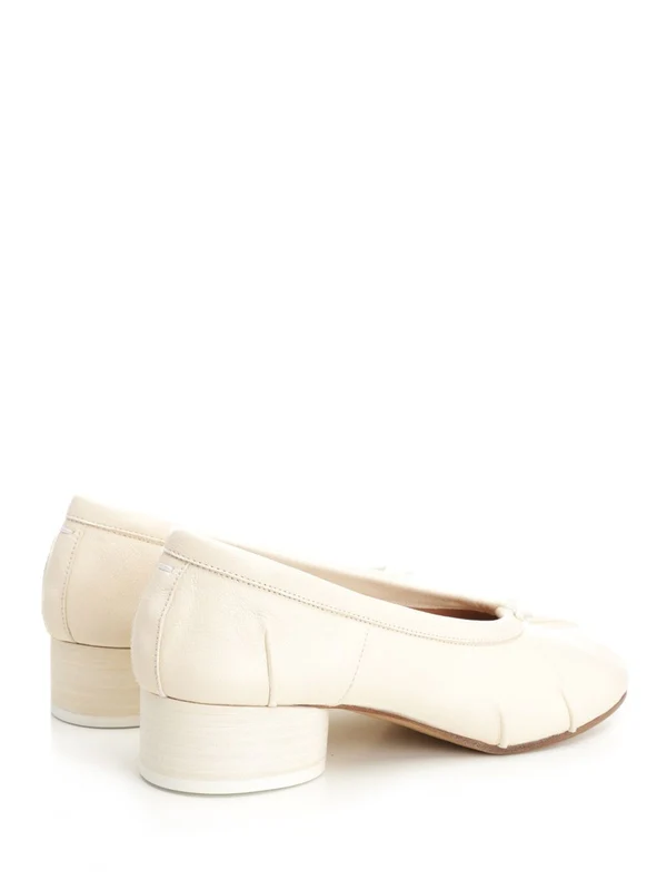 Tabi Leather Flat Shoes - Image 3