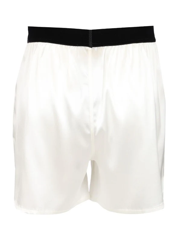 Silk Satin Boxer Shorts - Image 2