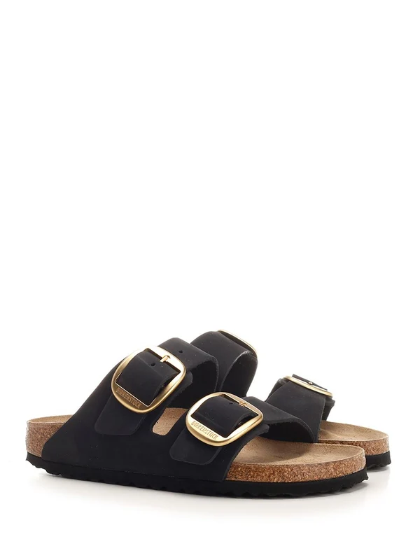Arizona Buckle Leather Sandals - Image 2