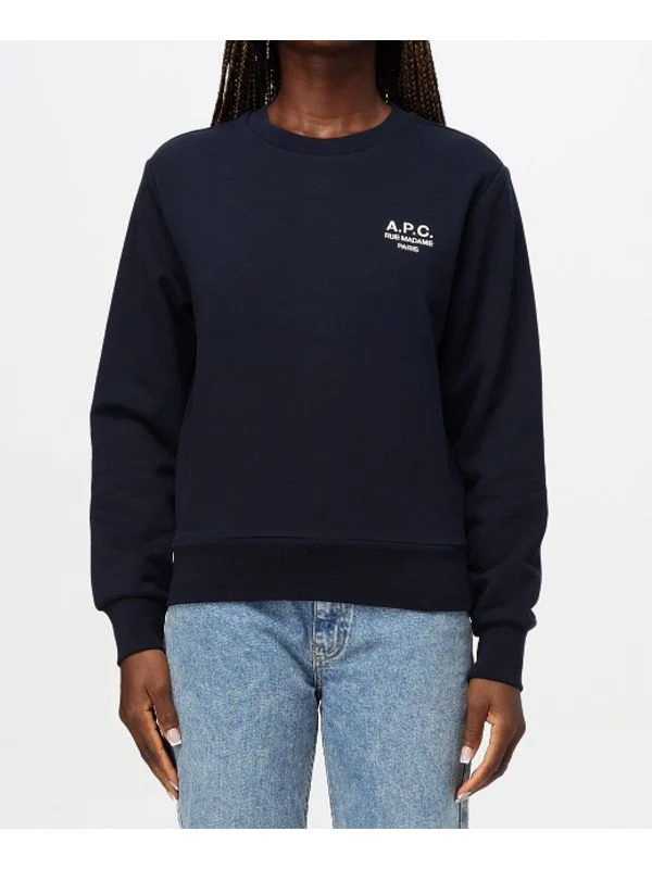 Chest Logo Cotton Sweatshirt - Image 2