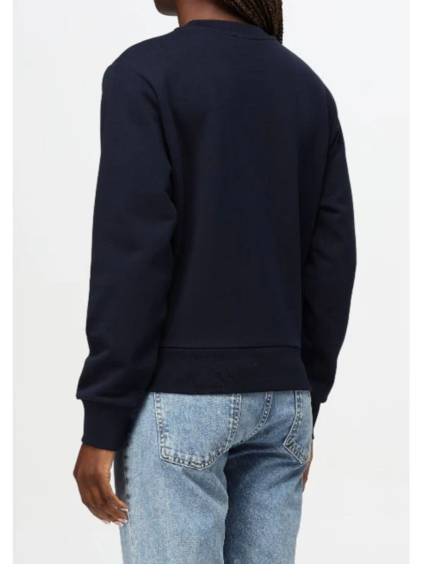 Chest Logo Cotton Sweatshirt - Image 3