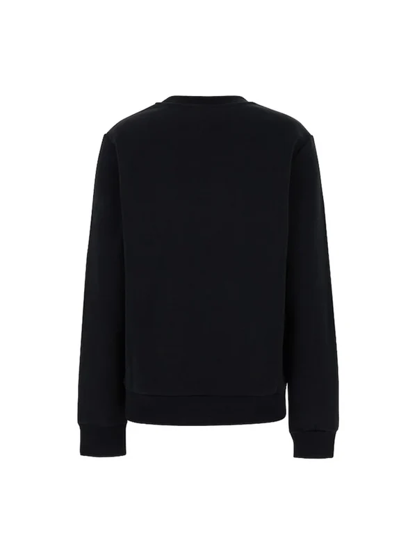 Chest Logo Printing Cotton Sweatshirt - Image 2