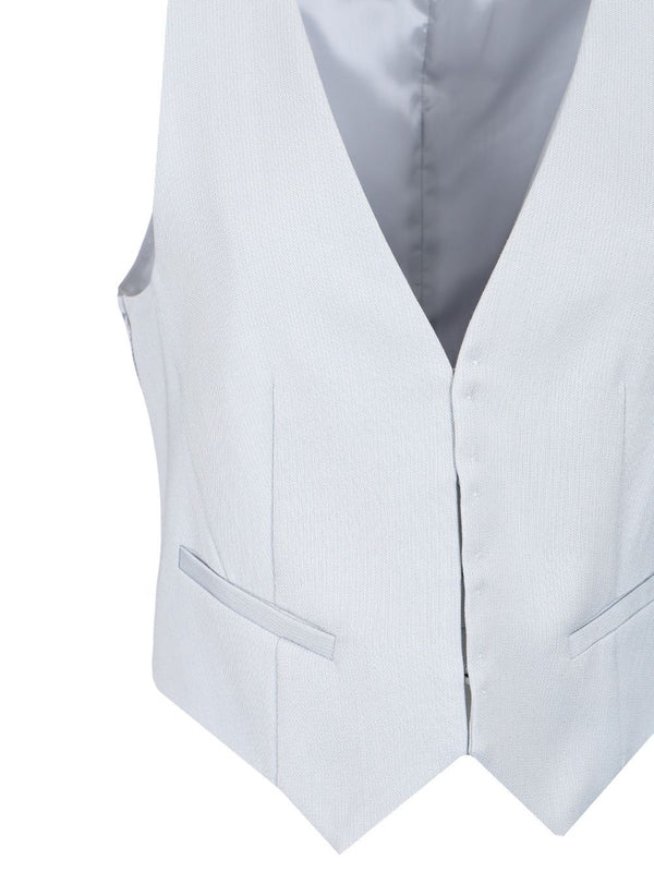 V-neck Wool Viscose Vest - Image 3