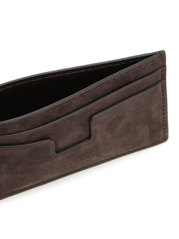 Nubuck Classic Leather Card Wallet - Image 4