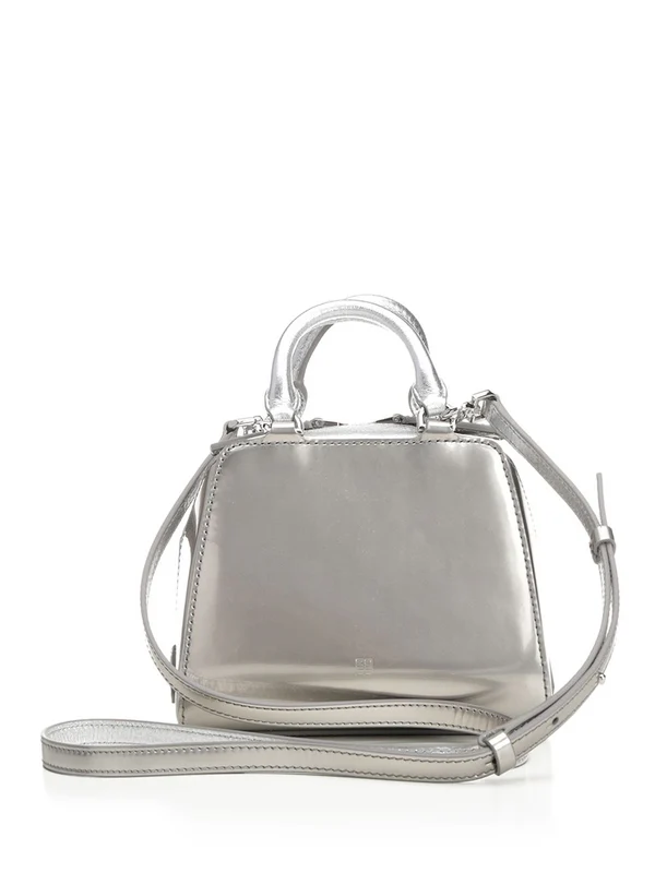 Antigona Cube Nano Leather Tote Bag - Image 3