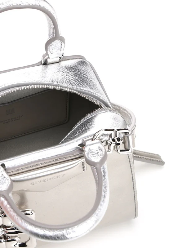 Antigona Cube Nano Leather Tote Bag - Image 4