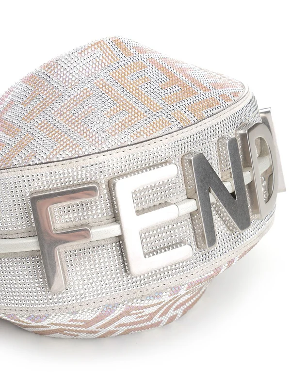 Fendigraphy Mini Hobo Shoulder Bag - Image 4