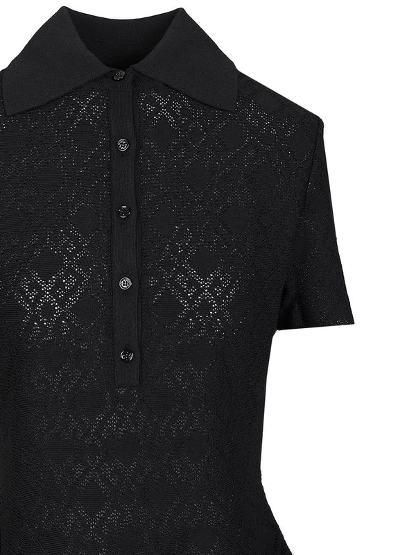 Monogram 72 Jacquard Polo Dress - Image 4