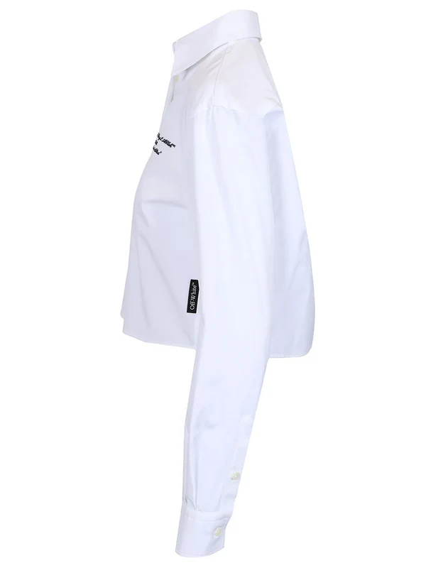 EMBER Embroidered Crop Shirt - Image 3