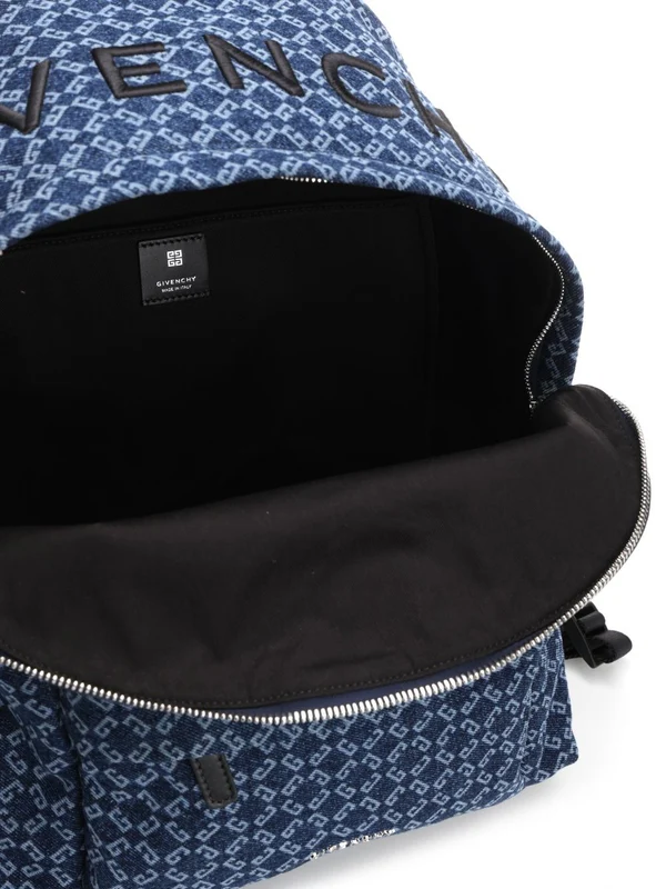 Monogram 72 Denim Backpack - Image 4