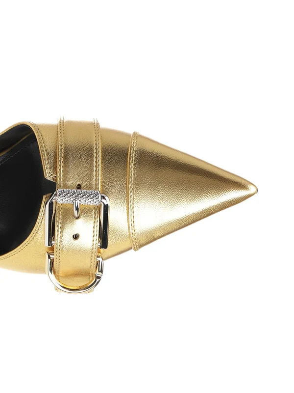 Voyou Laminate Leather Slingback Heel - Image 4