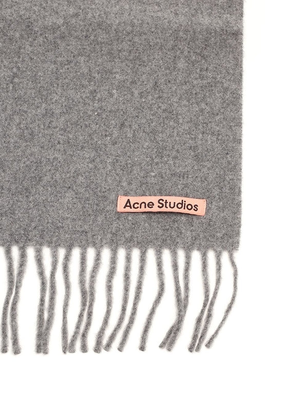 Acne Studios Grey Wool Mufflers - Image 2