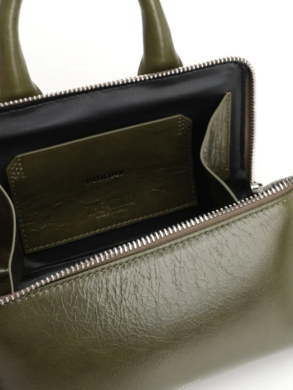 Friday Mini Leather Tote Bag - Image 4