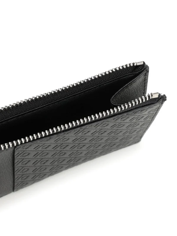 Calfskin Logo Card Wallet - Image 4